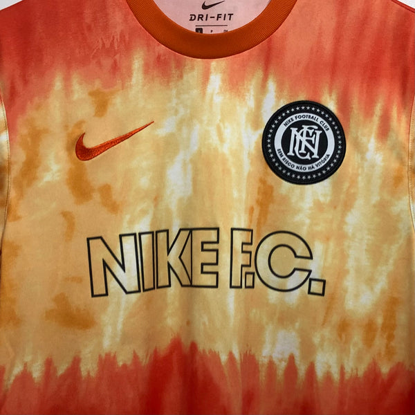 Orange Tie Dye Soccer Jersey S