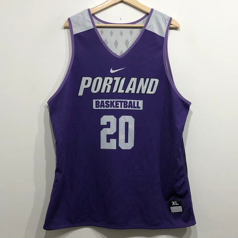 Portland Pilots Reversible Practice Worn Basketball Jersey XL