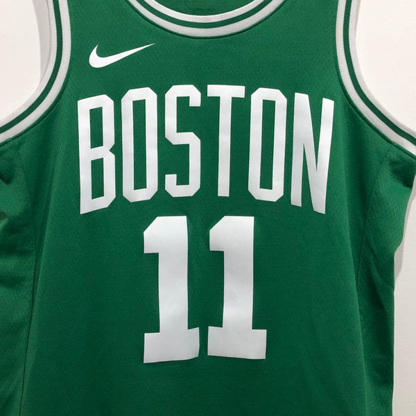 New Nike Boston Celtics Jersey Kyrie Irving Green White Women's Medium