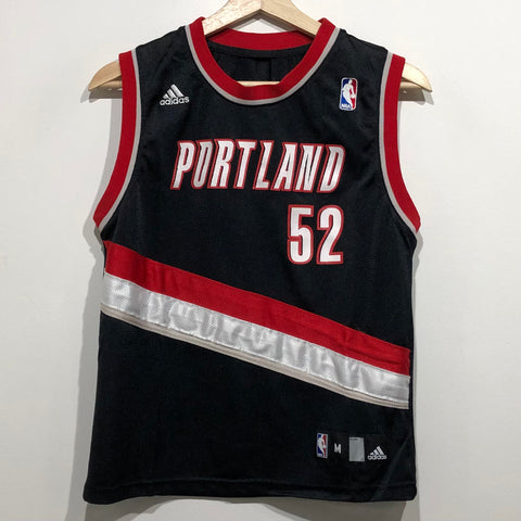 2005-06 Portland Trail Blazers Game Issued Black Reversible Practice Jersey  8