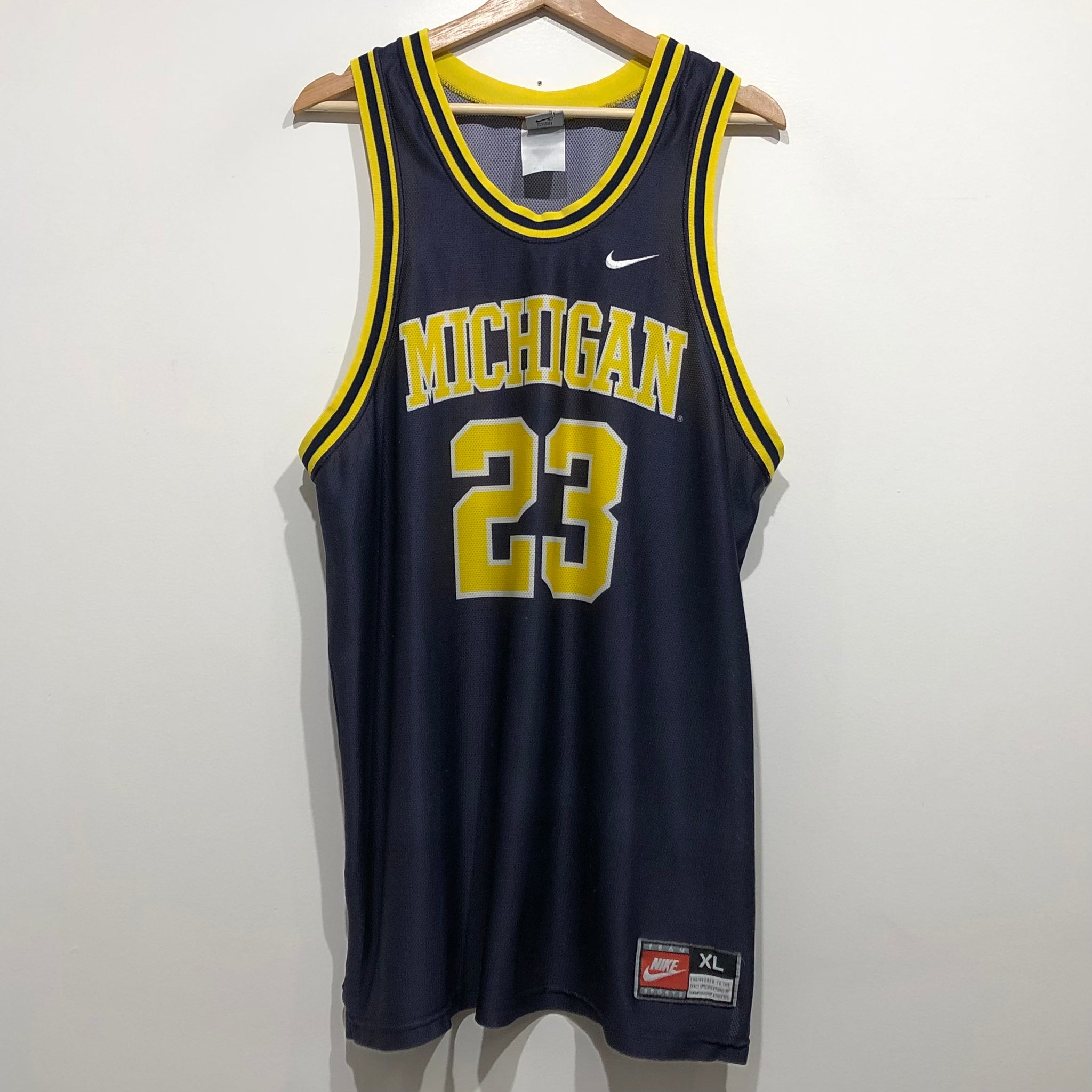 Vintage Michigan Wolverines Basketball Jersey XL