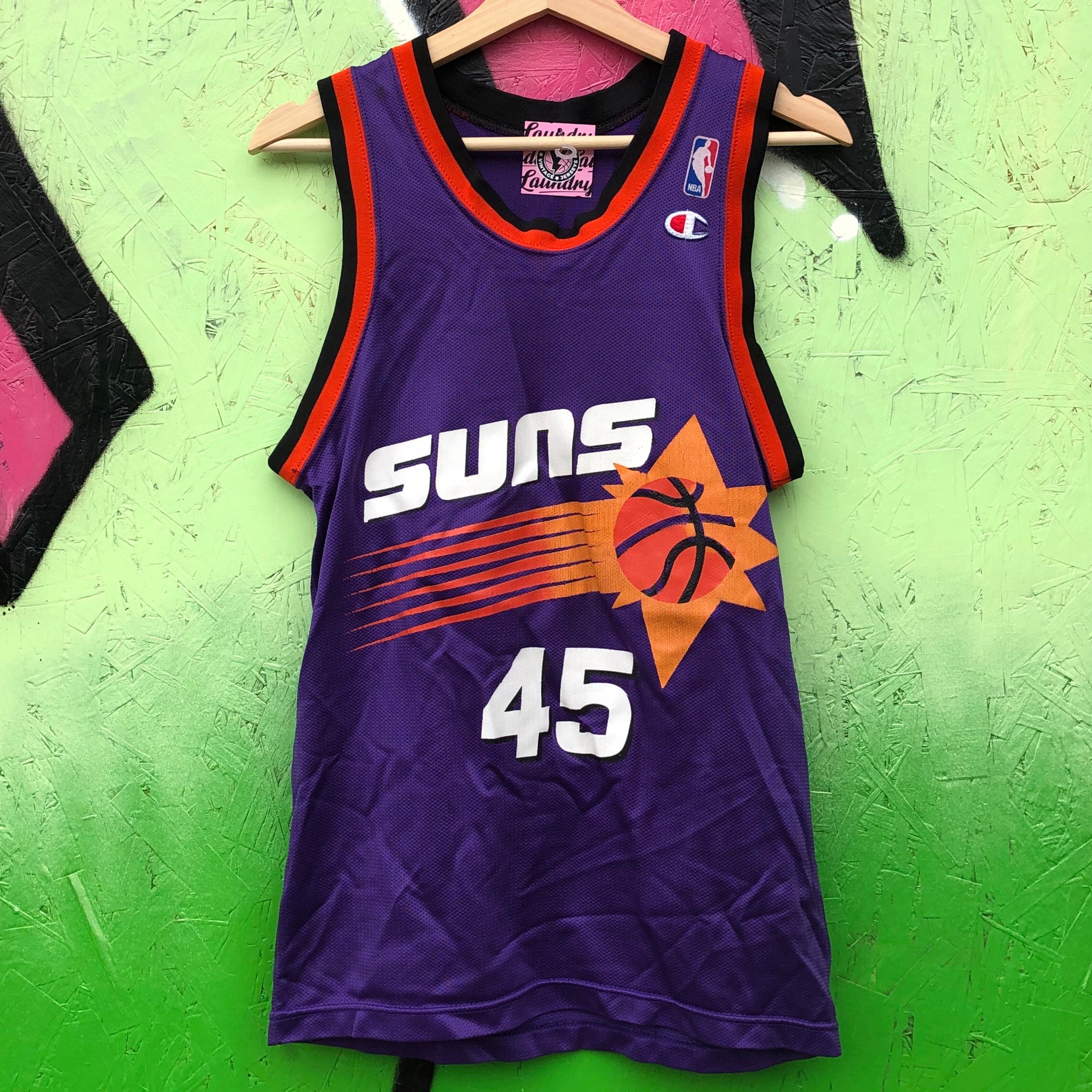 Vintage 90's Phoenix Suns Charles Barkley Champion Jersey
