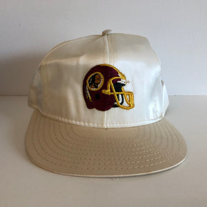 Vintage Washington Redskins AJD Supersatin Snapback Hat
