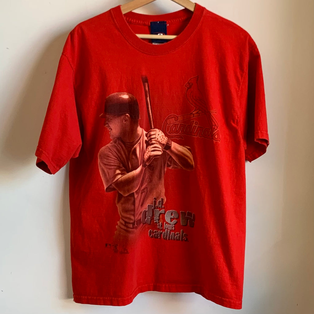 Vintage St Louis Cardinals Pro Player Red T-Shirt Size L