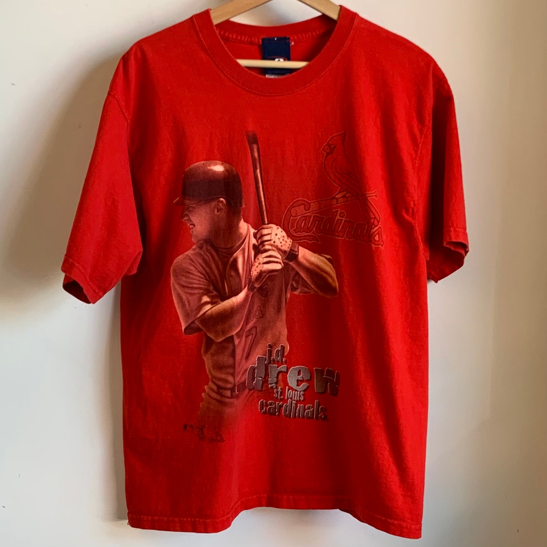 Vintage JD Drew St. Louis Cardinals Shirt Pro Player L