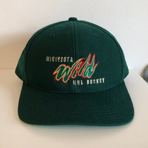 Vintage Minnesota Wild Sports Specialties Snapback Hat