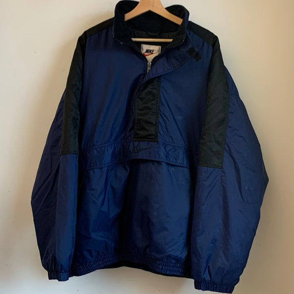 Nike HalfZip Navy/Blue Parka