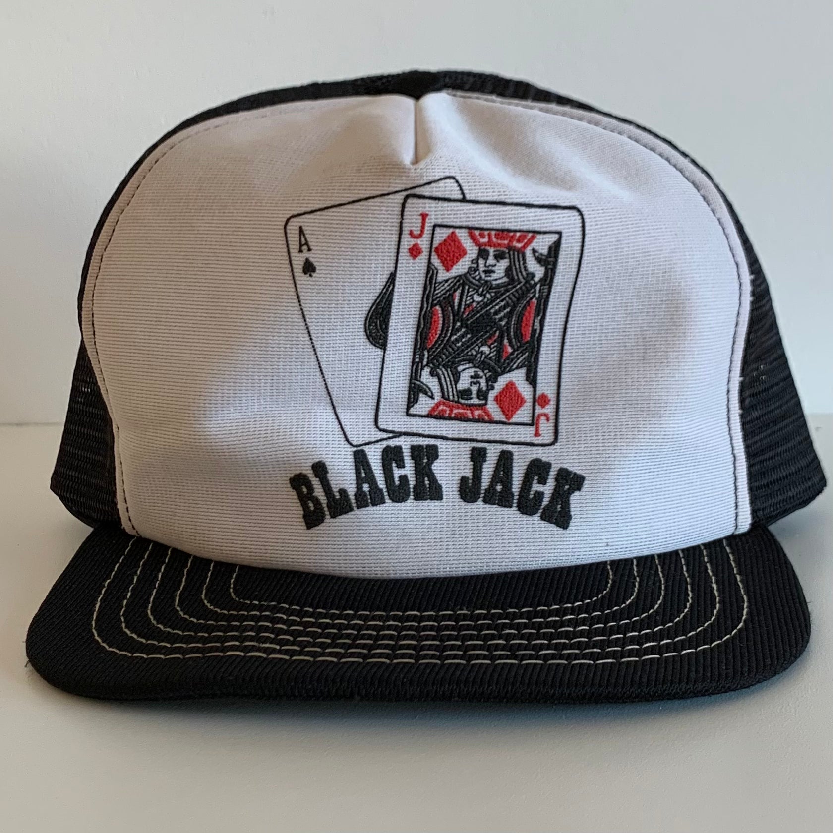 Vintage Black Jack Trucker Hat
