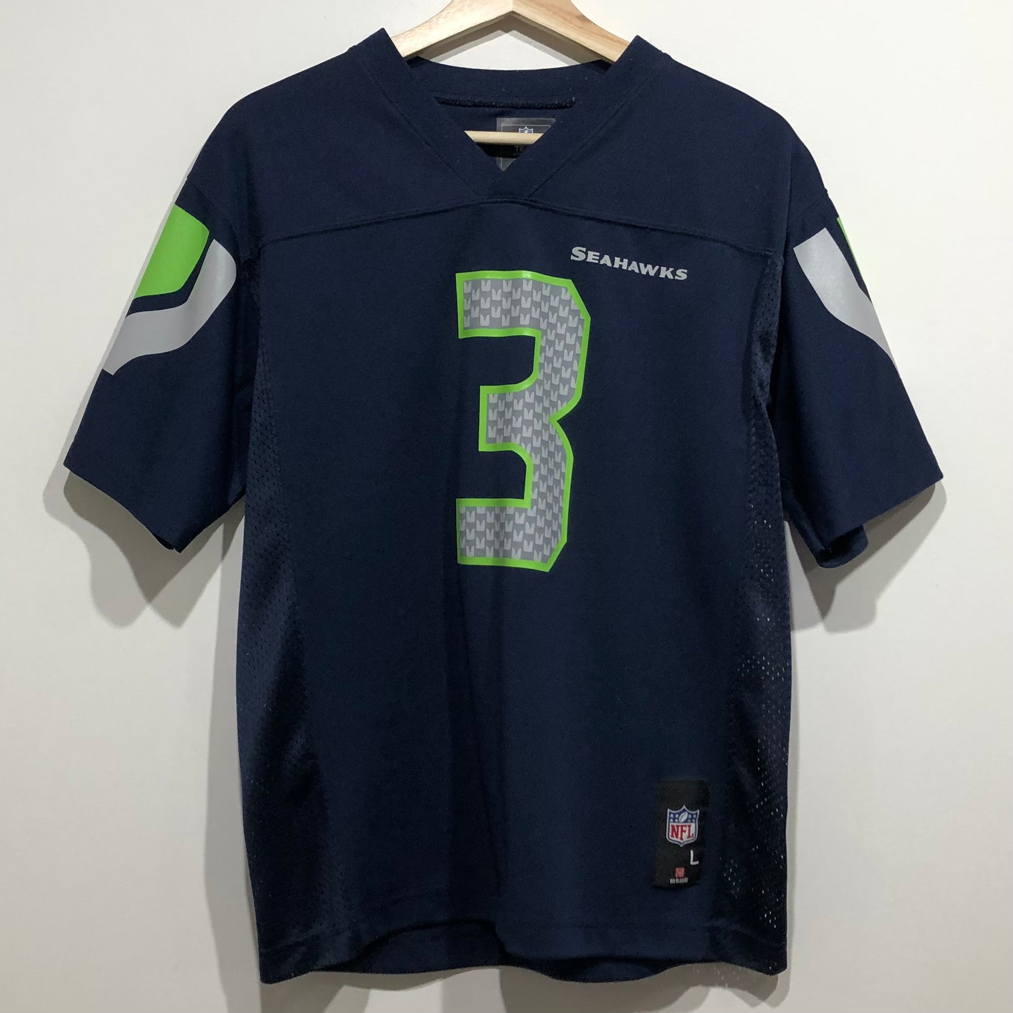 Russell Wilson Seattle Seahawks Jersey Youth L