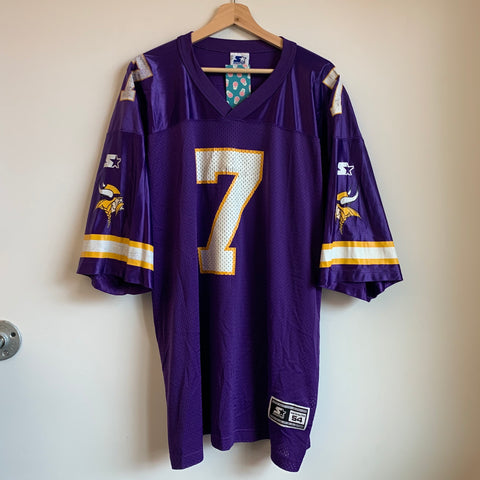 Vintage Randall Cunningham Minnesota Vikings Starter Jersey 2XL