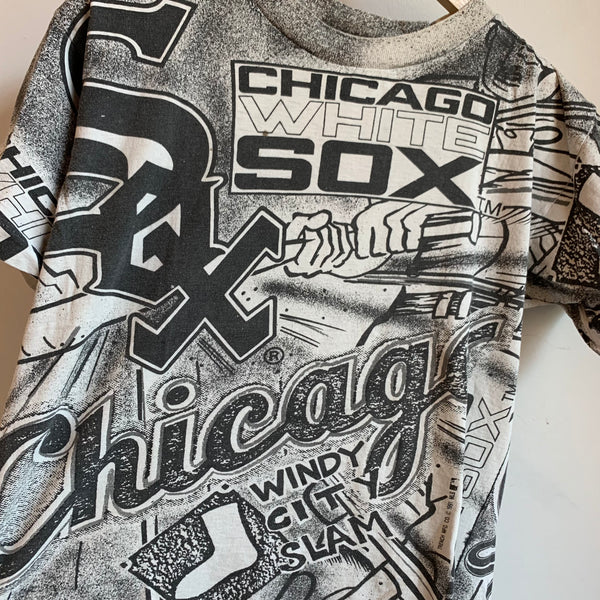 Vintage 90s Chicago White Sox Sweatshirt White Sox Crewneck 