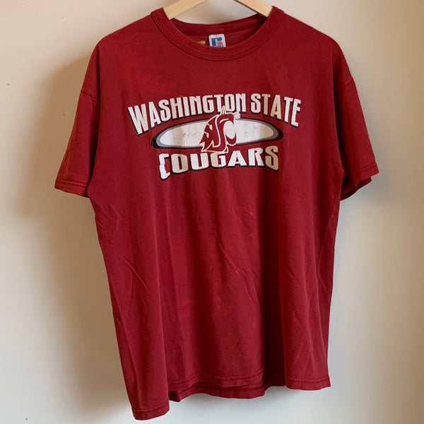 Russell Washington State Cougars Red Tee Shirt M