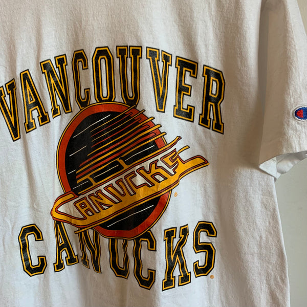 Vintage Vancouver Canucks Shirt Champion L