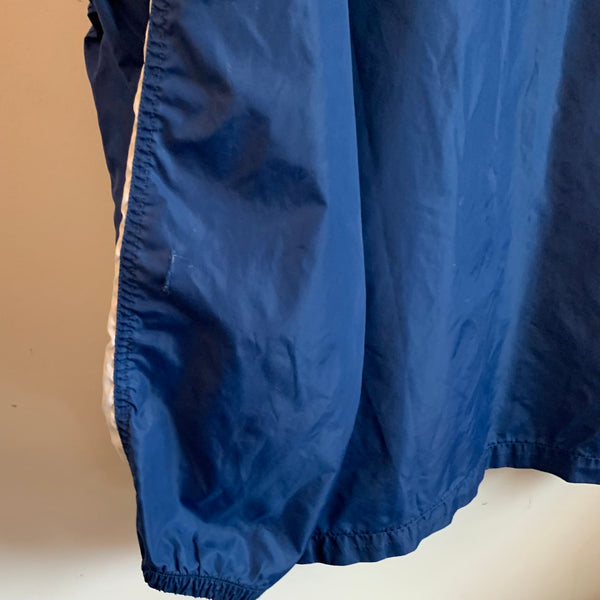 Vintage Blue Windbreaker Jacket XL