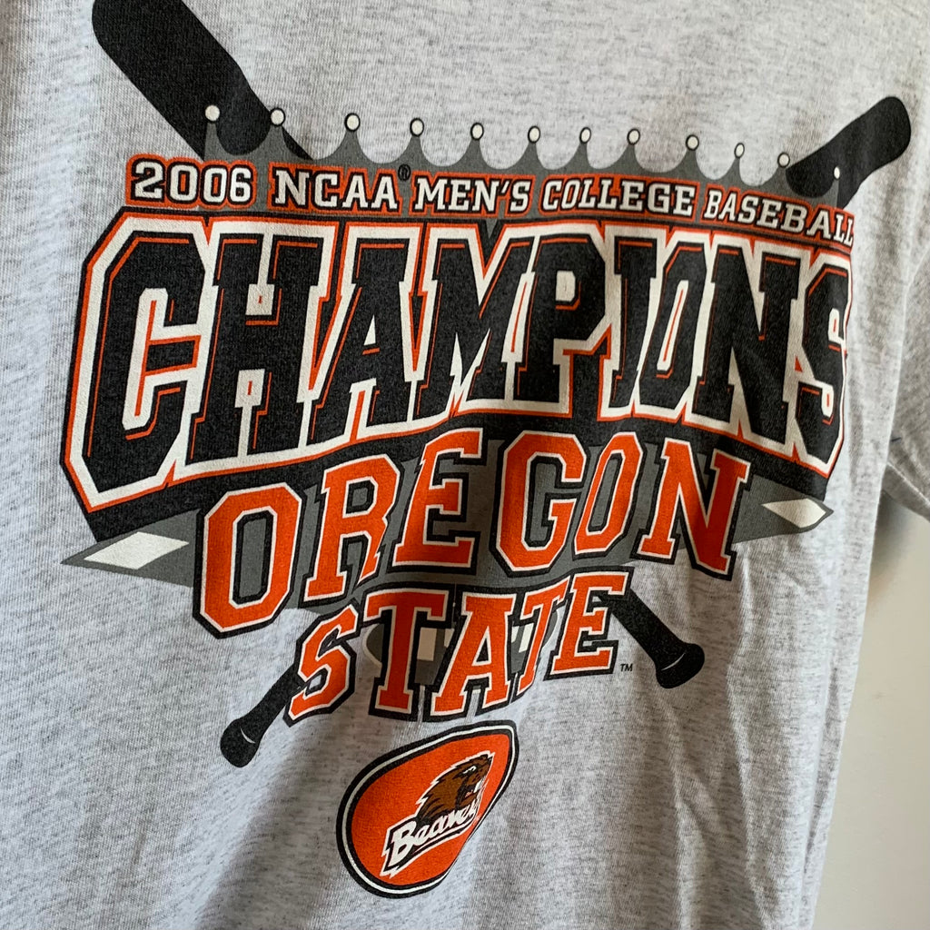 OSU Beaver Store: Youth White Baseball Jersey Tee