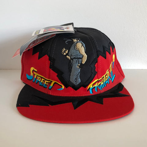 Vintage 1996 Capcom Ryu (Gray) Street Fighter II Snapback Hat