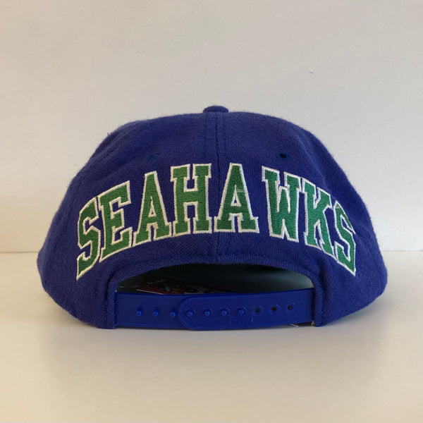 Vintage Seattle Seahawks Snapback Hat American Needle Blockhead