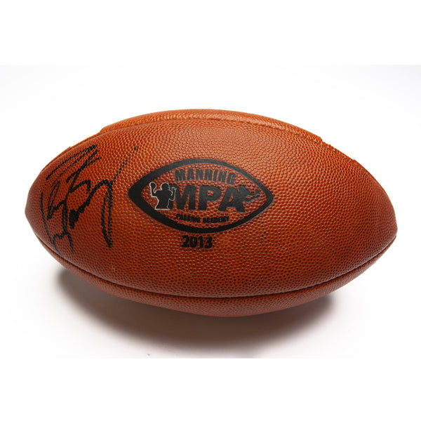 2013 Peyton Manning Passing Academy Autographed Ball