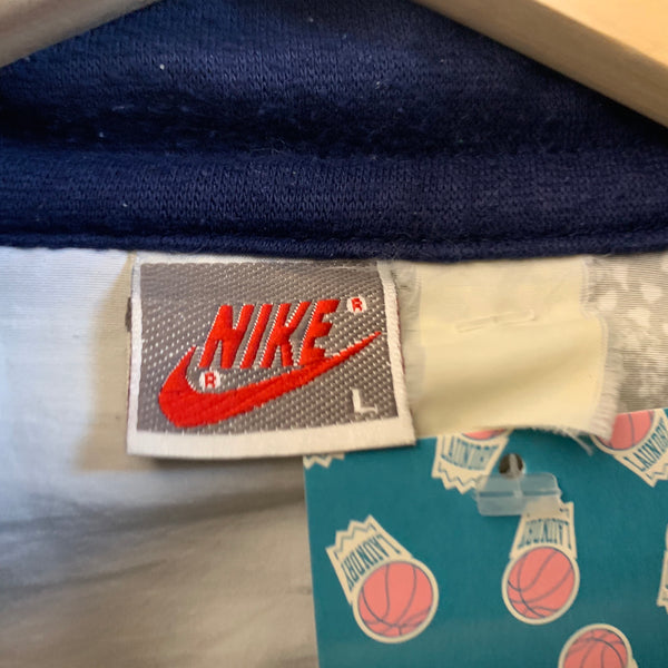 Vintage Nike Grey Tag Track Jacket Bollettieri Tennis L