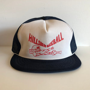 Vintage Hillsboro Baseball Trucker Hat