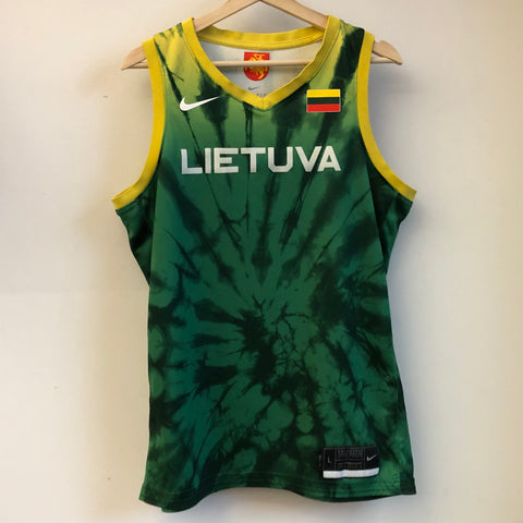 Lithuania Basketball Jersey L