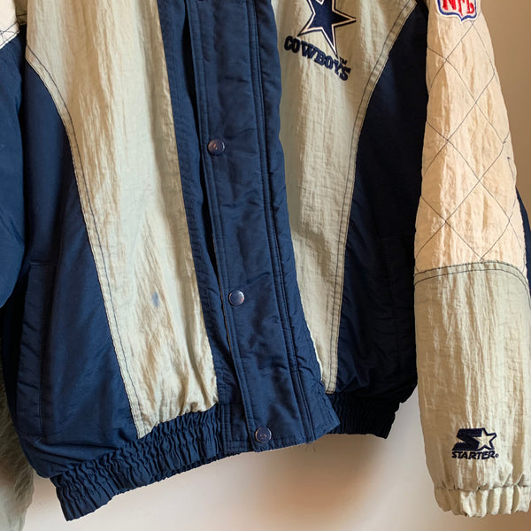 Vintage Dallas Cowboys Starter Brand Jacket Size X-Large – Yesterday's Attic