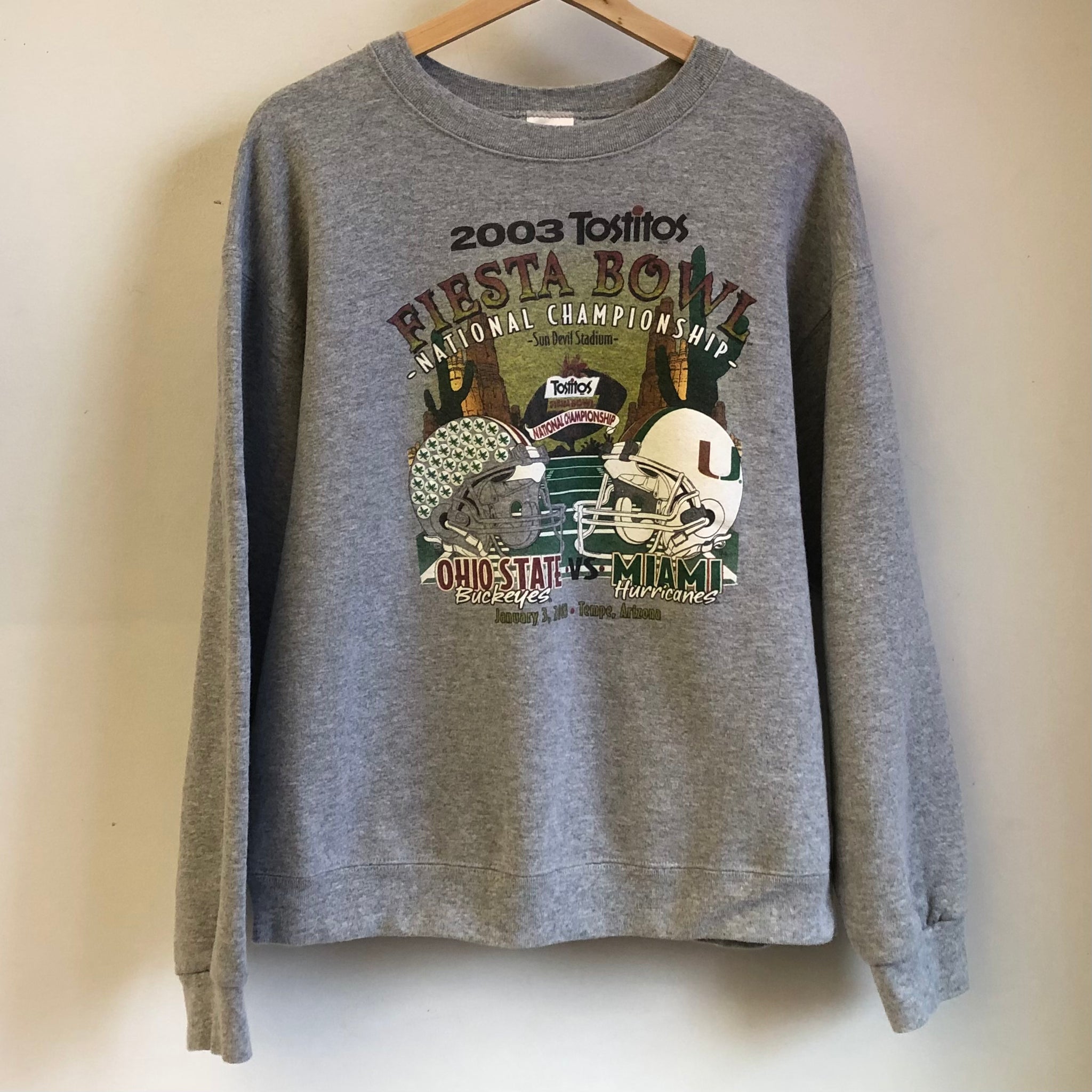Vintage 2003 Fiesta Bowl Sweatshirt L
