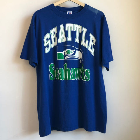 Vintage Seattle Seahawks Shirt Russell Athletic XL