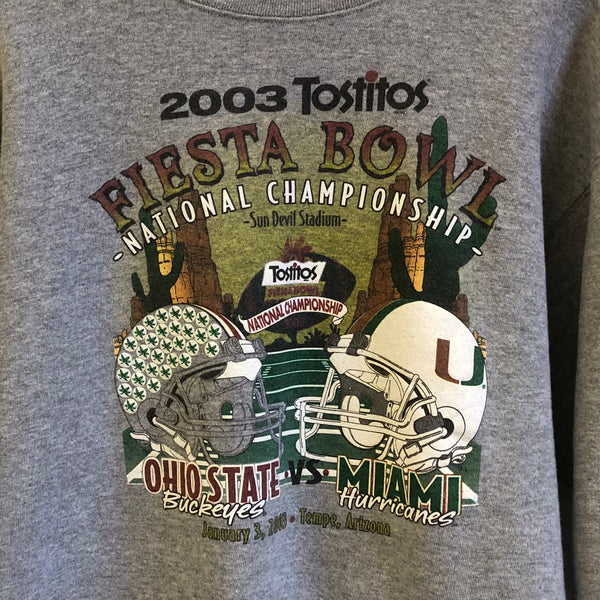 Vintage 2003 Fiesta Bowl Sweatshirt L