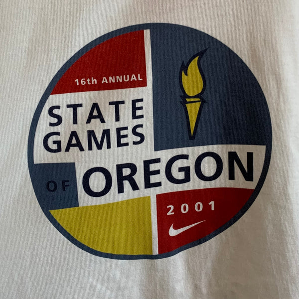 2001 State Games Of Oregon Shirt M