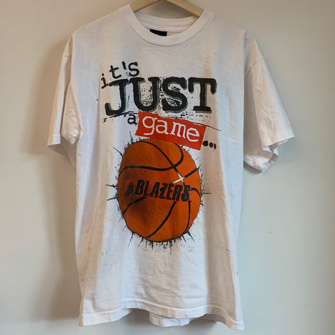 Vintage Portland Trail Blazers Shirt Basketball Is Life L