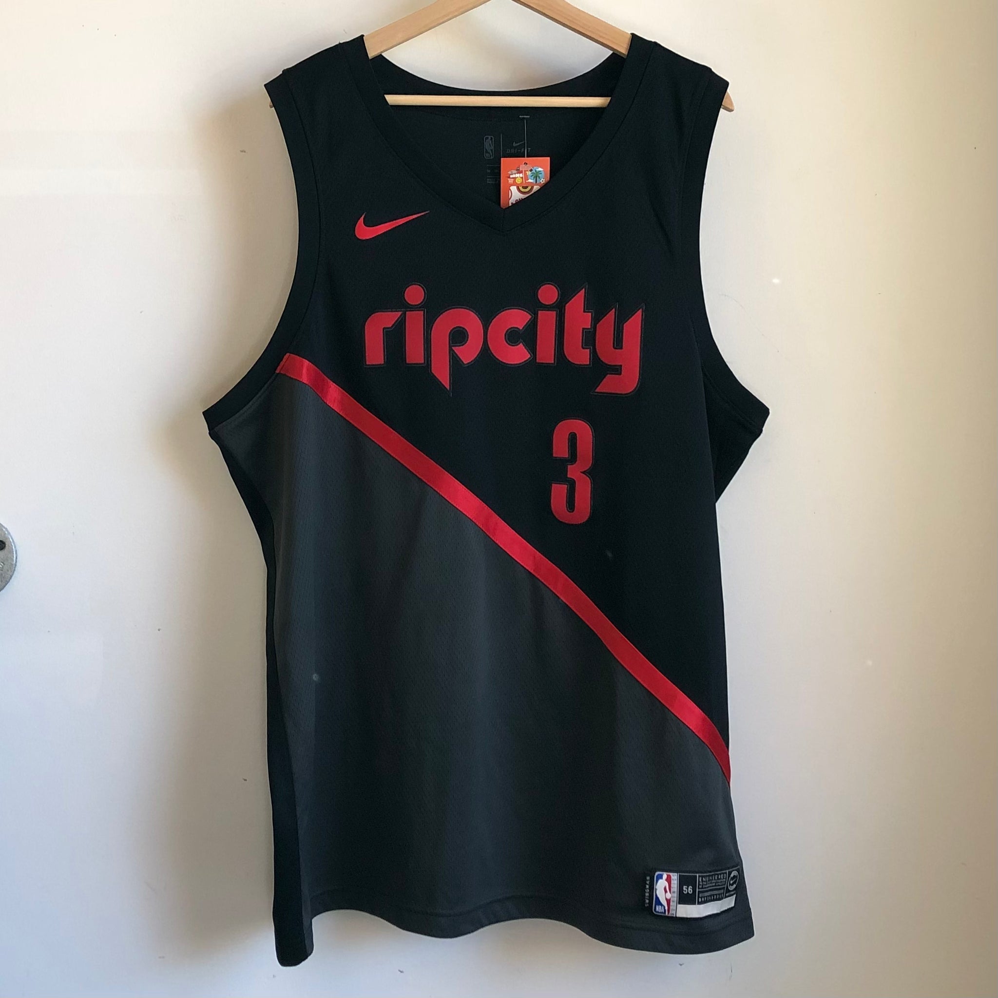 CJ McCollum Portland Trail Blazers Jersey 2XL Laundry