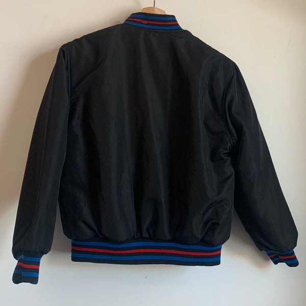 Vintage Detroit Pistons Jacket Jeff Hamilton Reversible Youth S