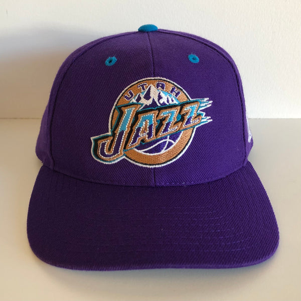 Vintage Utah Jazz Logo Athletic Snapback Hat