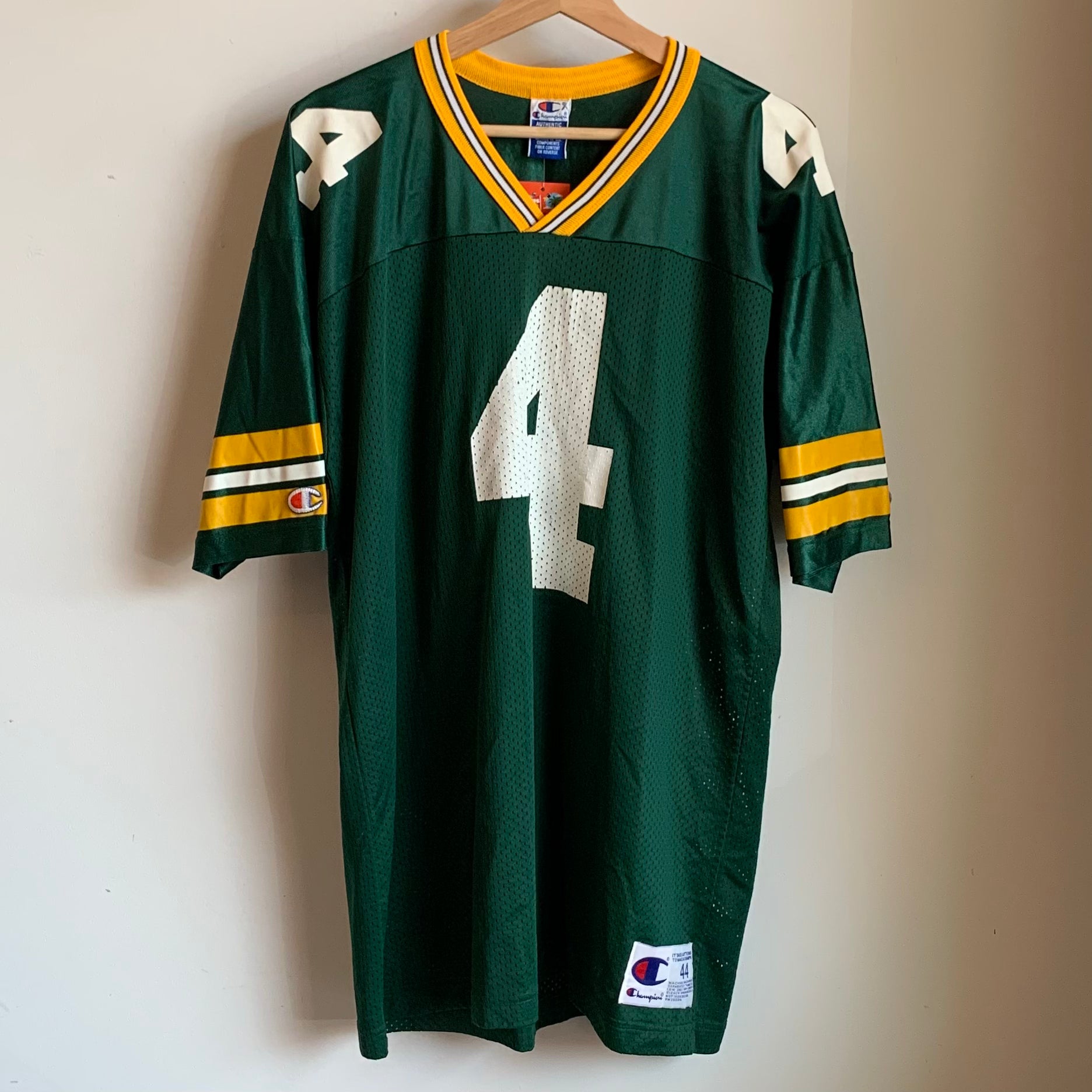 Vintage Brett Favre Green Bay Packers Jersey L Laundry