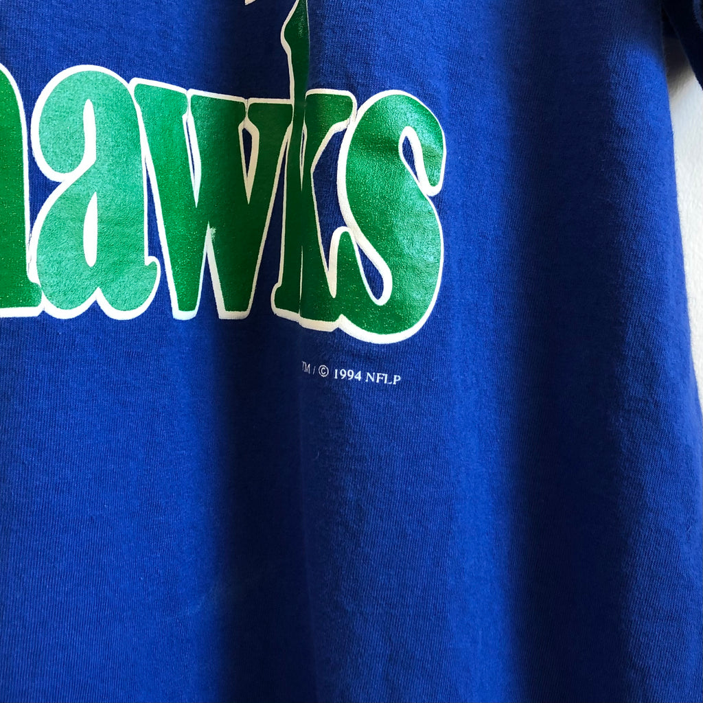 Vintage Seattle Seahawks Logo Athletic Shirt Size Medium