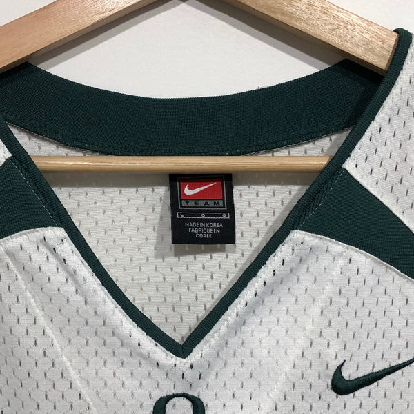 Vintage Oregon Ducks Basketball Jersey L