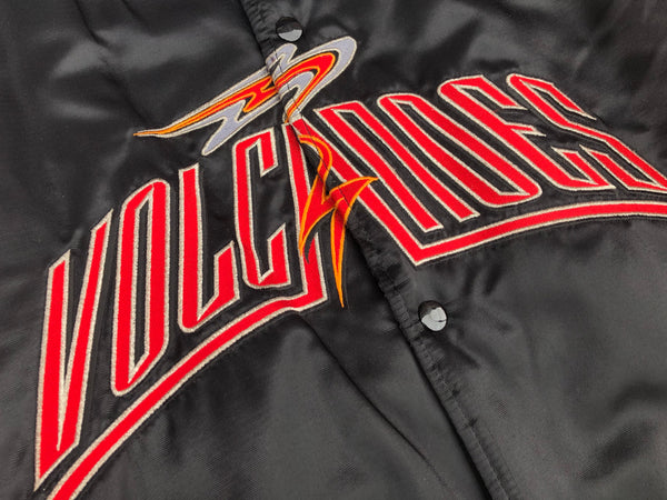 Vintage Salem Keizer Volcanoes Satin Jacket L