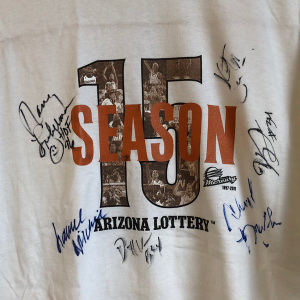 Vintage Phoenix Mercury Team Signed Shirt XL