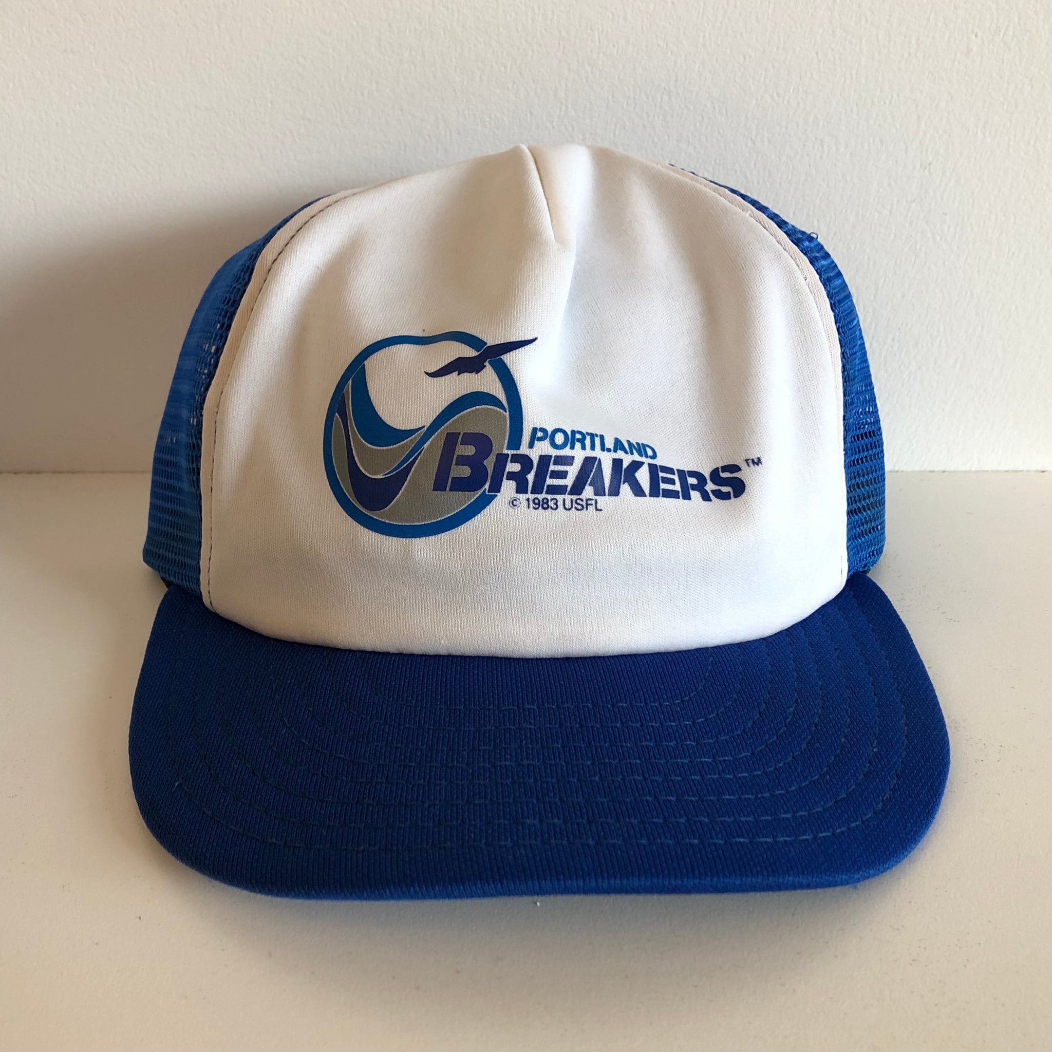 Vintage Portland Breakers USFL Trucker Hat