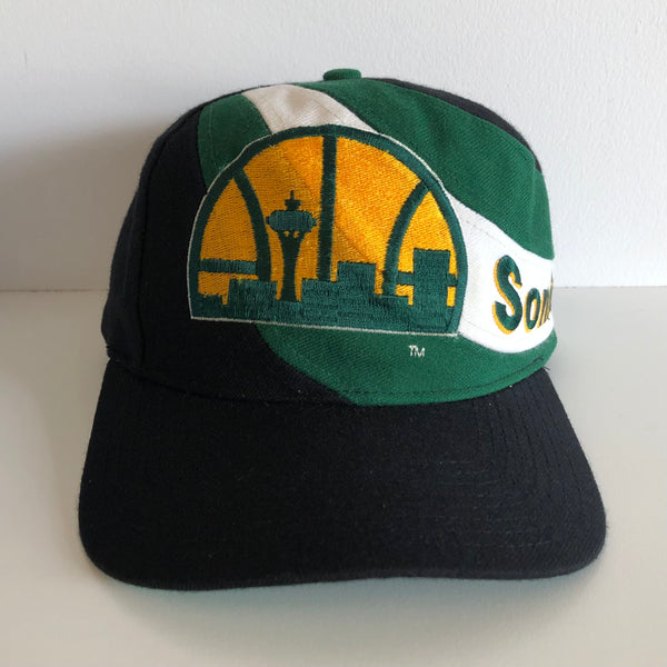 Vintage Seattle Supersonics Snapback Hat