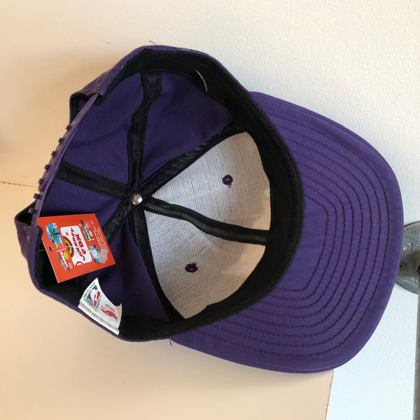 Vintage Karl Malone Utah Jazz AJD Snapback Hat