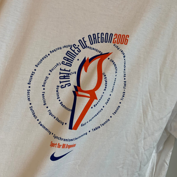 Vintage Nike Shirt 2006 State Games Of Oregon L