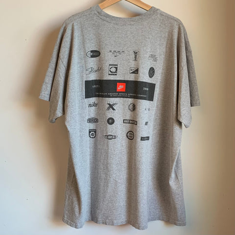 Vintage Nike Shirt Logos XL