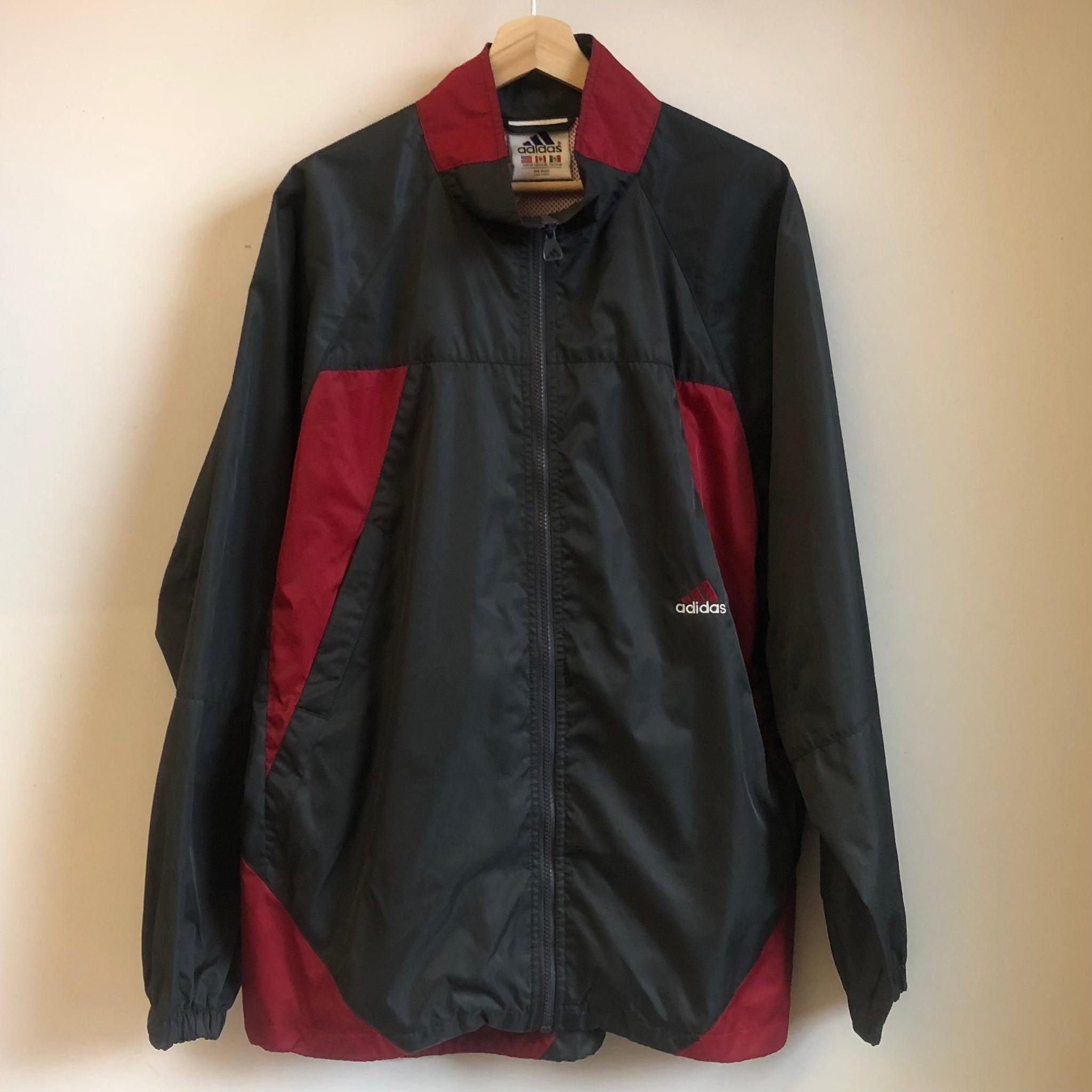 Retro adidas windbreaker sales