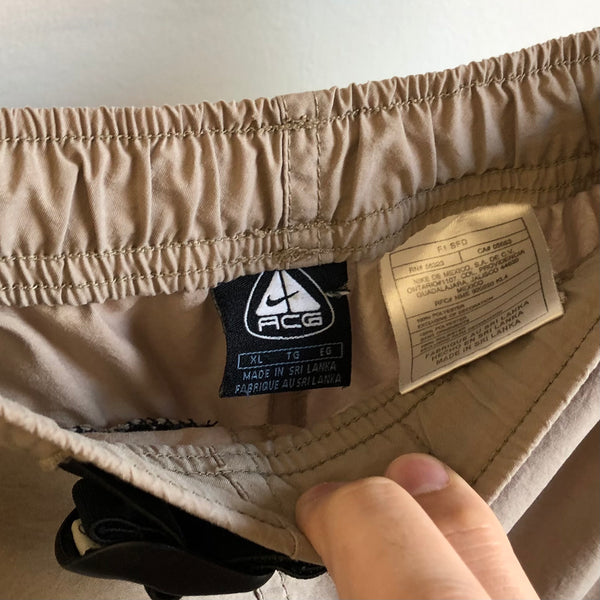 Vintage nike sales acg shorts