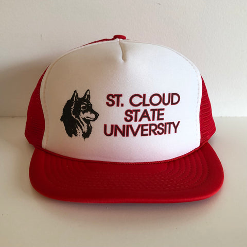 Vintage St. Cloud State Huskies Trucker Hat