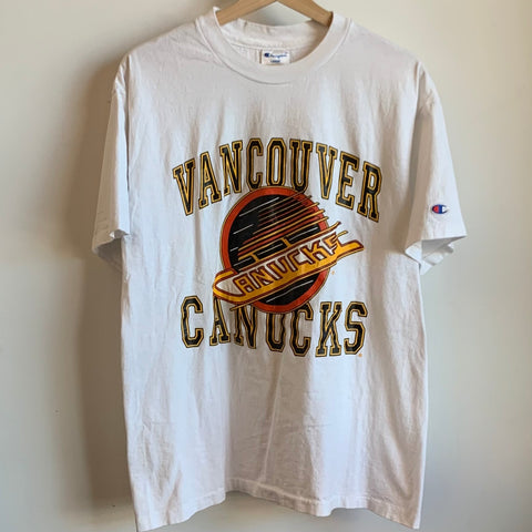 Vintage Vancouver Canucks Shirt Champion L