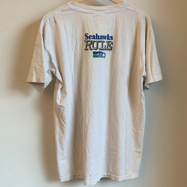 Vintage Seattle Seahawks Shirt L Laundry