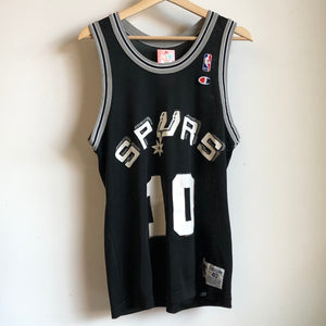 San Antonio Spurs Dennis Rodman Throwback Adidas T Shirt